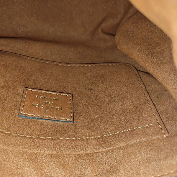 LOCKY BB Monogram Coated Canvas Brown