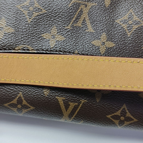 DIANE Monogram Coated Canvas Brown