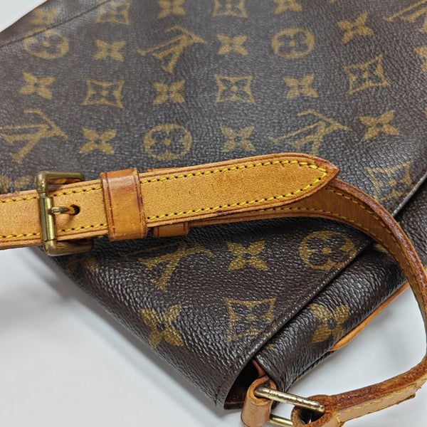 MUSETTE TANGO PM Monogram Coated Canvas Brown