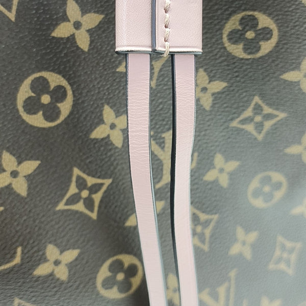 NÉONOÉ MM Monogram Coated Canvas Brown