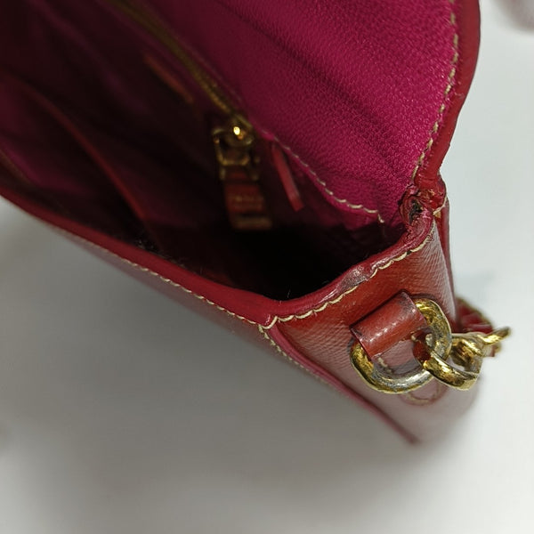 Saffiano Calfskin Red