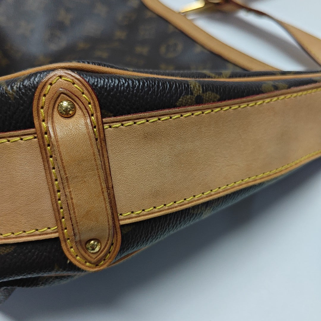 TULUM GM Monogram Coated Canvas Brown
