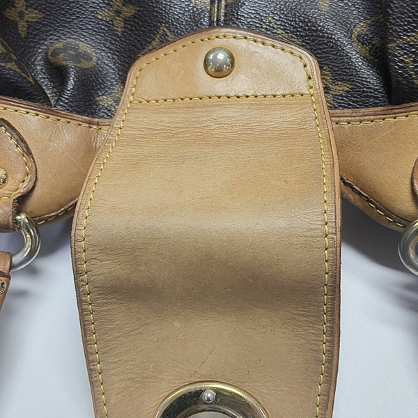VINTAGE BOETIE PM Monogram Coated Canvas Brown