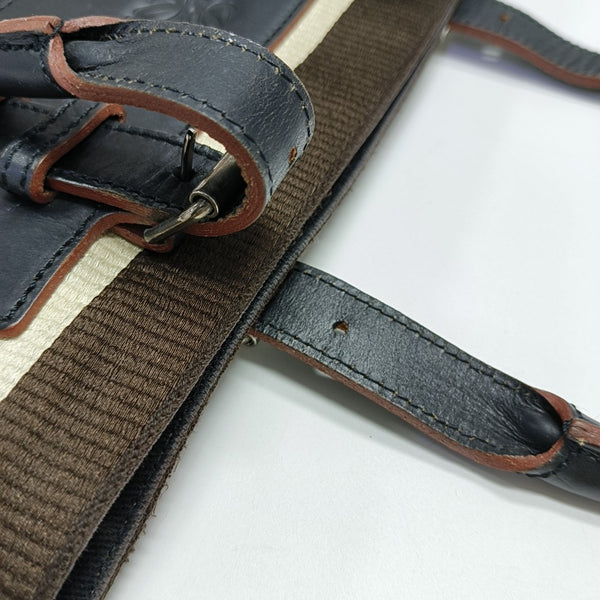 Canvas Top Handle Bag Black