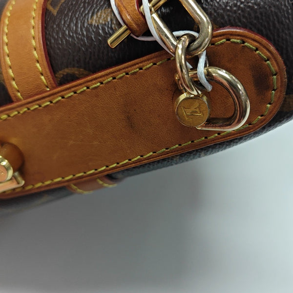 DUFFLE Monogram Coated Canvas Brown
