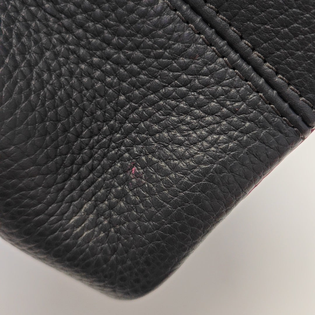 CAPUCINES GM Calfskin Black