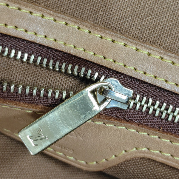 PIANO Monogram Coated Canvas Brown