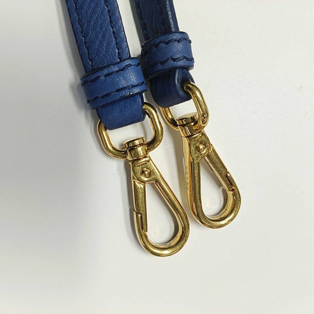 Calfskin Tote Bag Blue