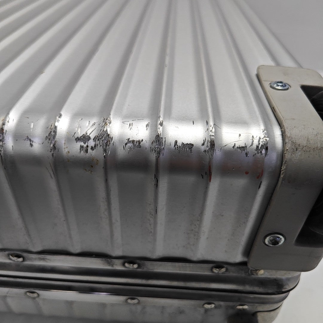 Special Material Luggage Silver