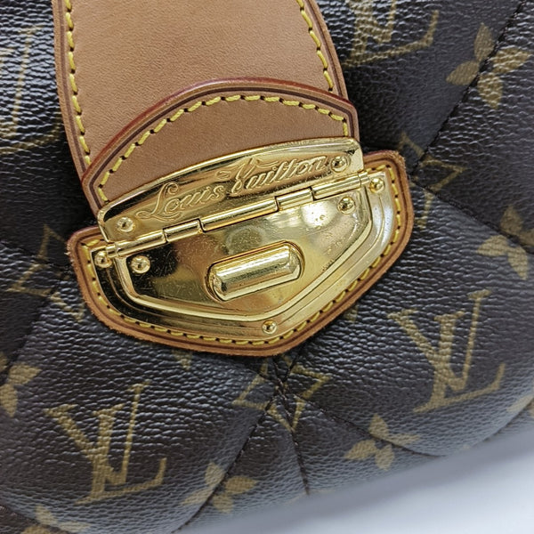 ETOILE CITY PM Monogram Coated Canvas Brown