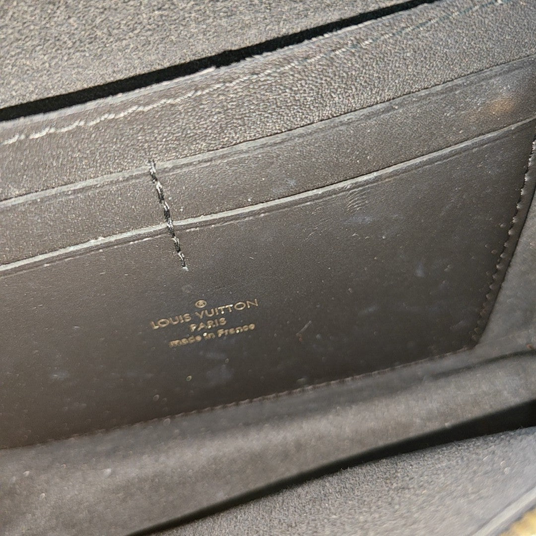 DAUPHINE Monogram Coated Canvas Brown