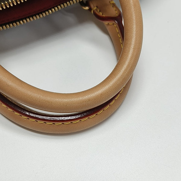 SPEEDY 20 Monogram Coated Canvas Brown