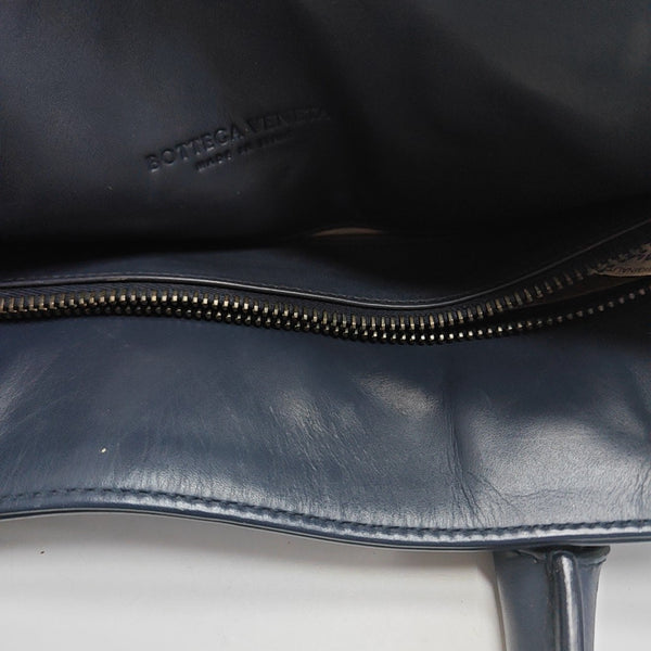 Calfskin Shoulder Bag Blue