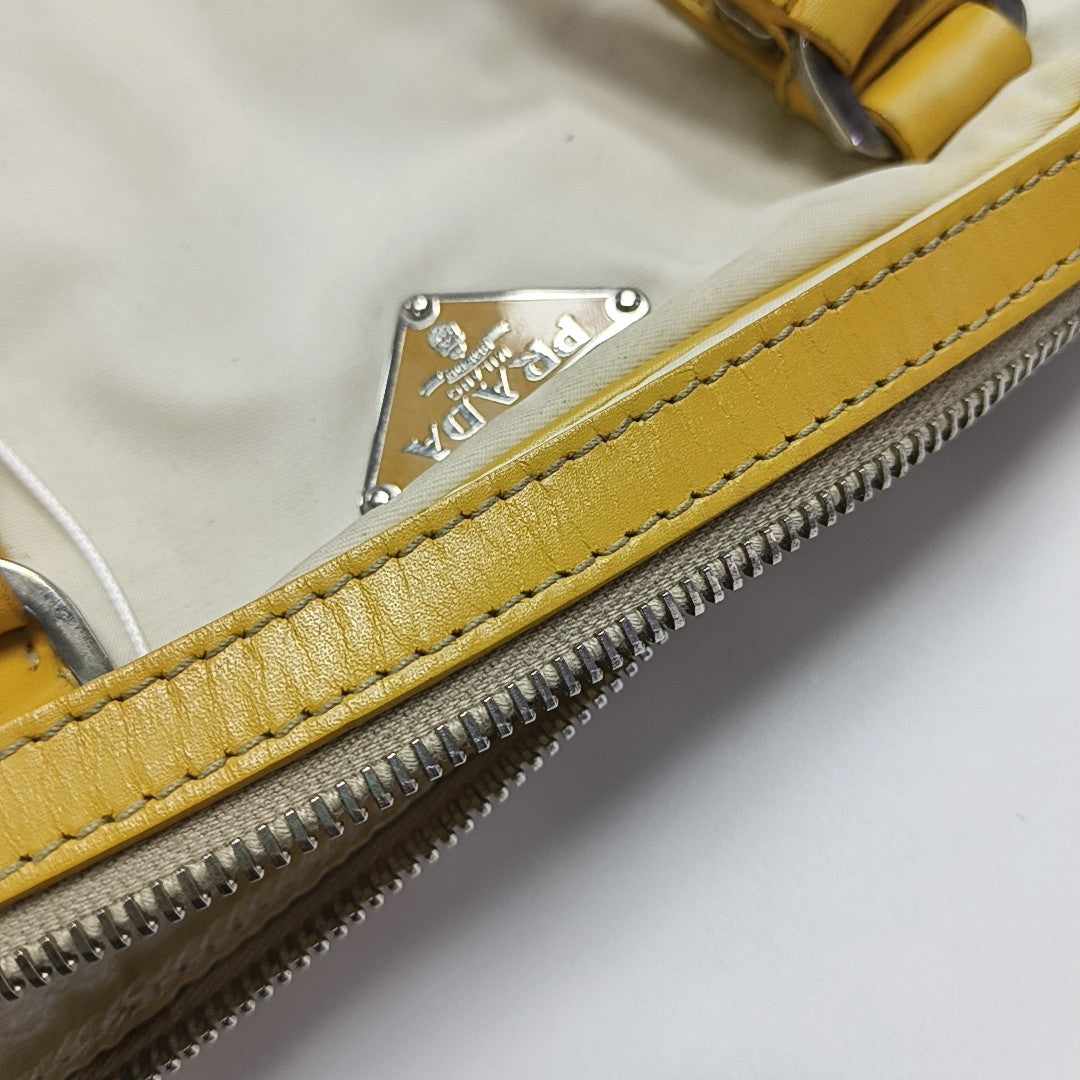 Nylon Top Handle Bag Multicolor