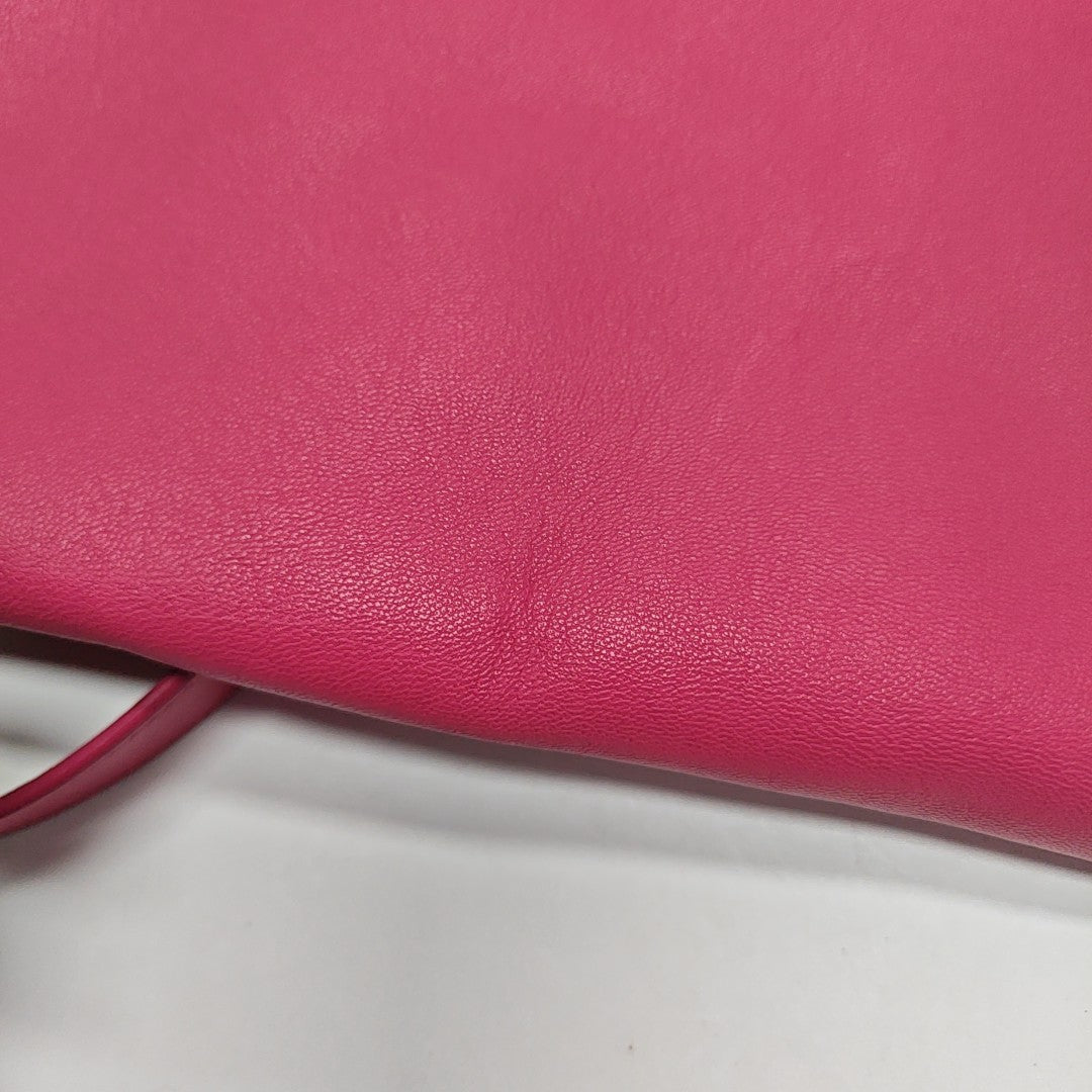 Calfskin Shoulder Bag Red