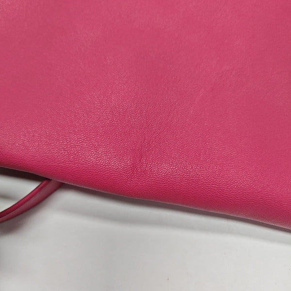 Calfskin Shoulder Bag Red