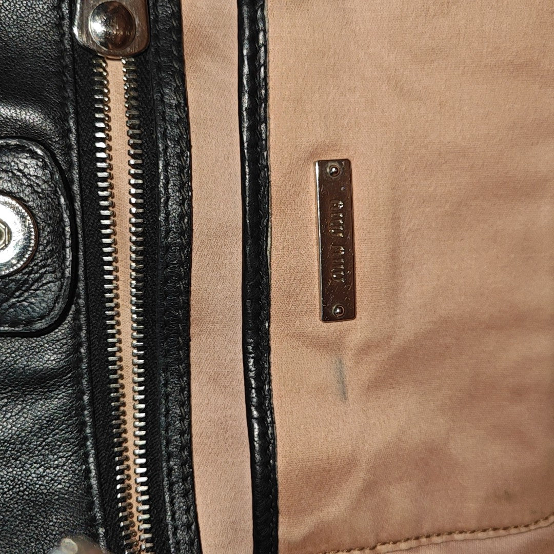 Avenue Quilted Lambskin Black