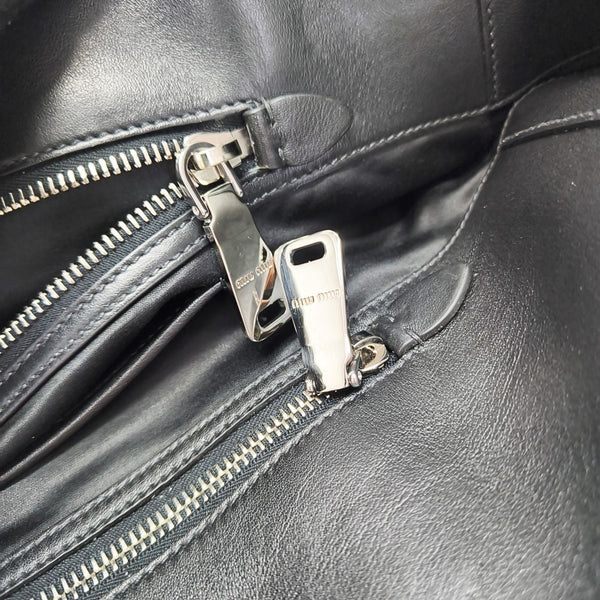 Calfskin Tote Bag Black