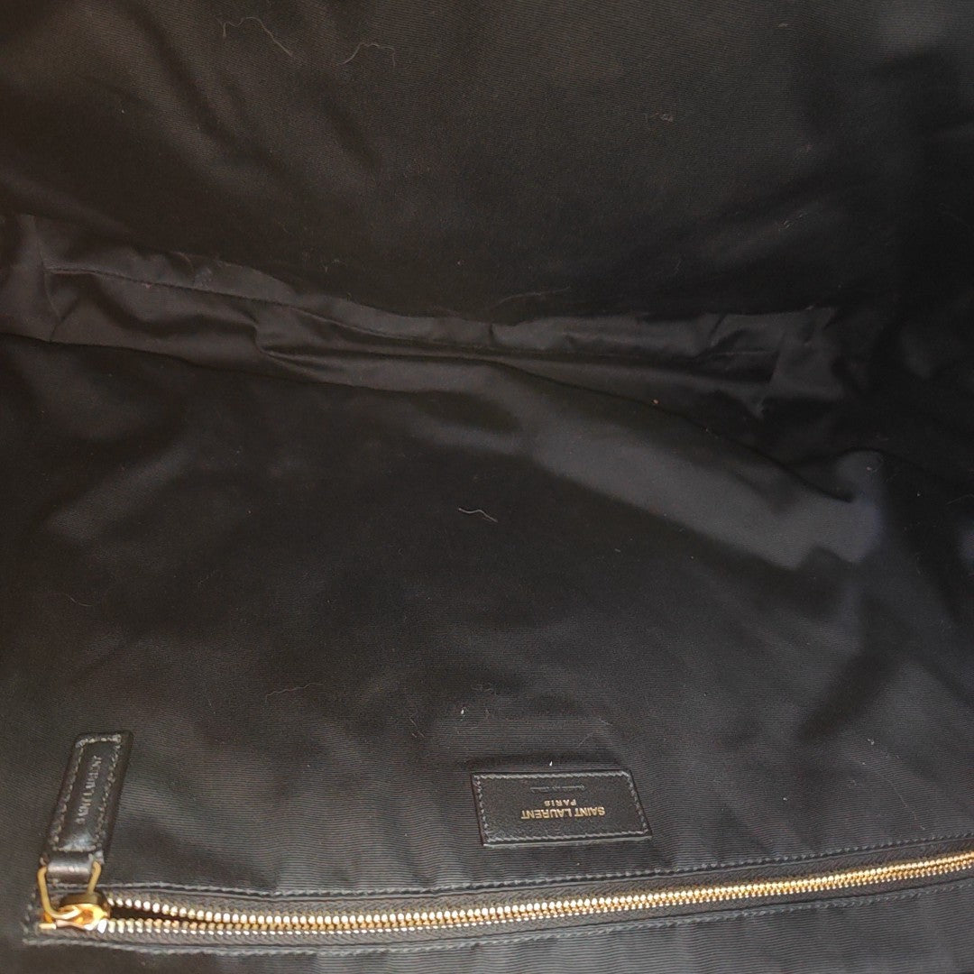 ICARE Extra Large Quilted Lambskin Black