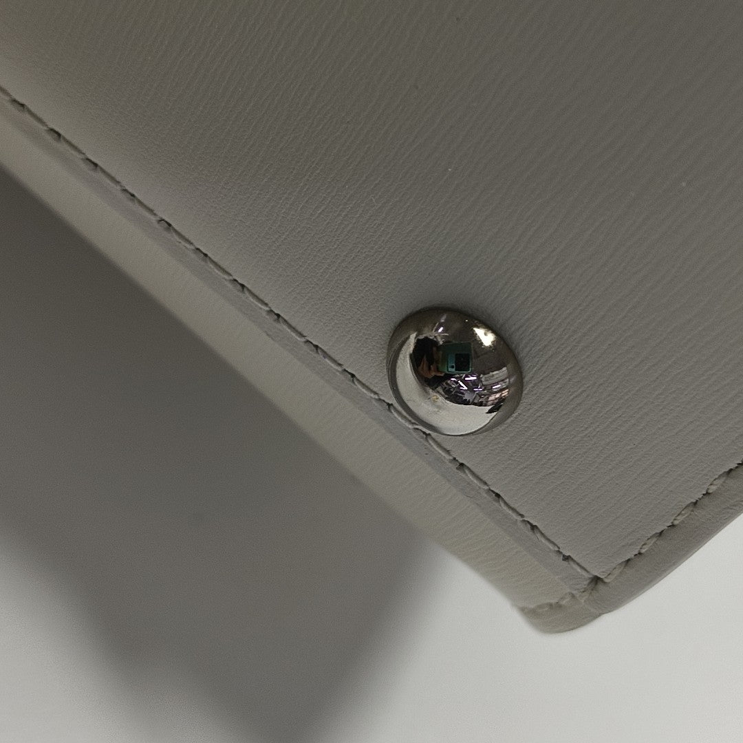 Brillant Mini Calfskin White