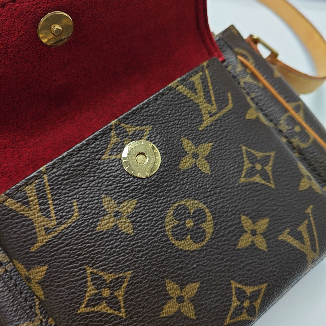 VIVA CITE PM Monogram Coated Canvas Brown