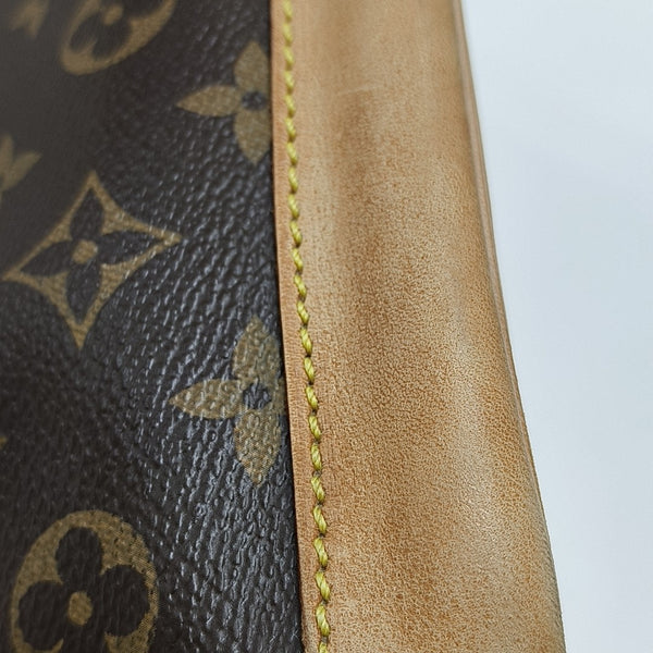 NOÉ BB Monogram Coated Canvas Brown