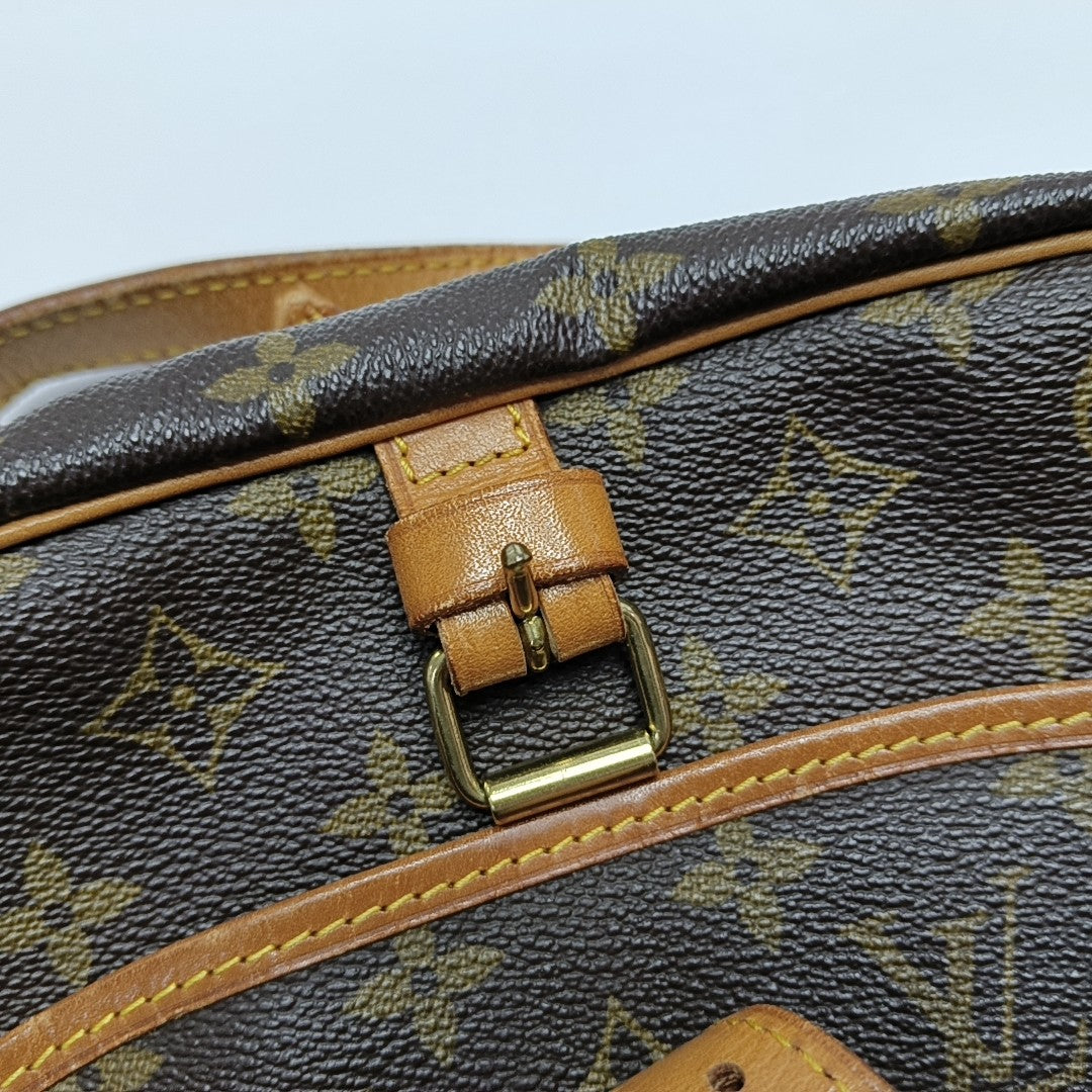 SAUMUR Monogram Coated Canvas Brown