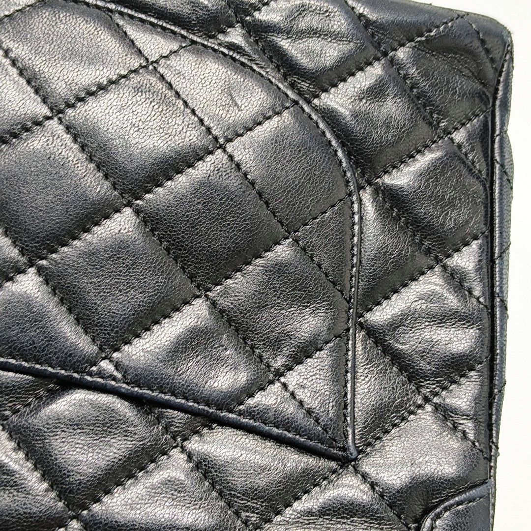 Quilted Lambskin Black