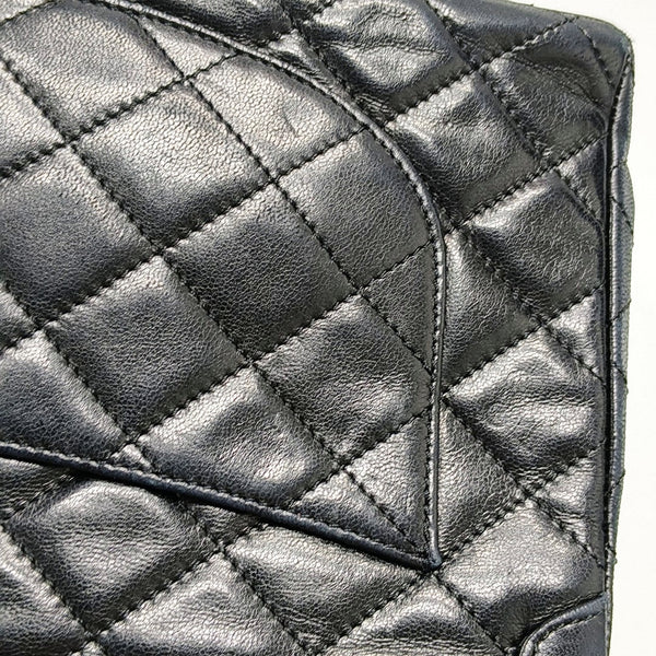 Quilted Lambskin Black