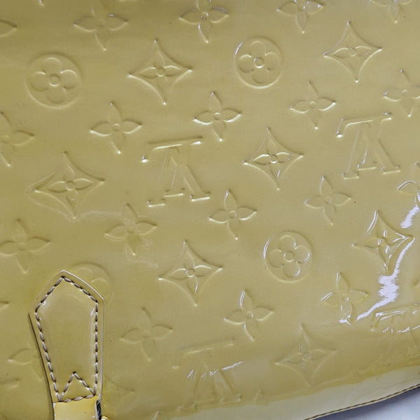 SHERWOOD Monogram Patent Leather Yellow