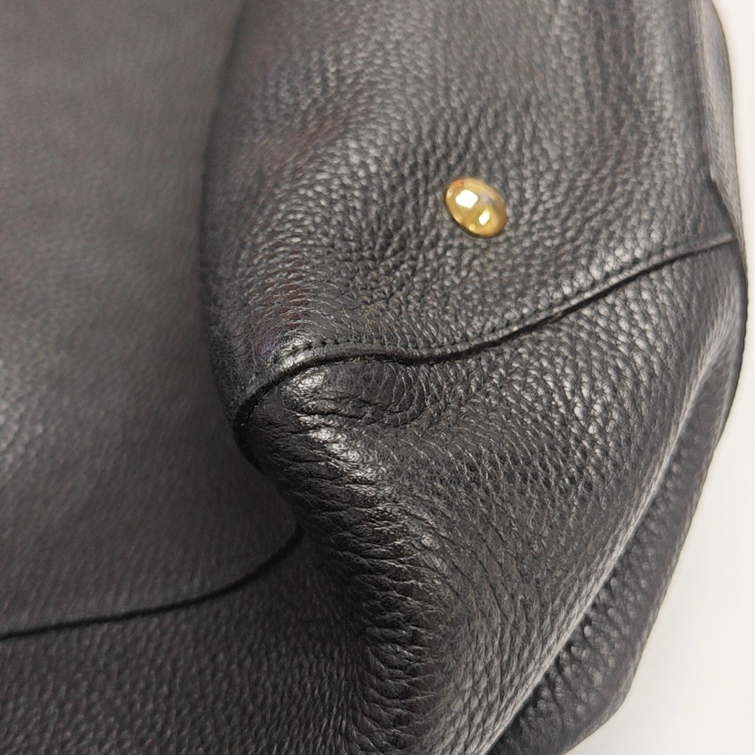 Calfskin Tote Bag Black