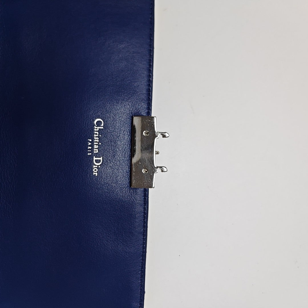 Rendez-Vous Cannage Patent Leather Blue