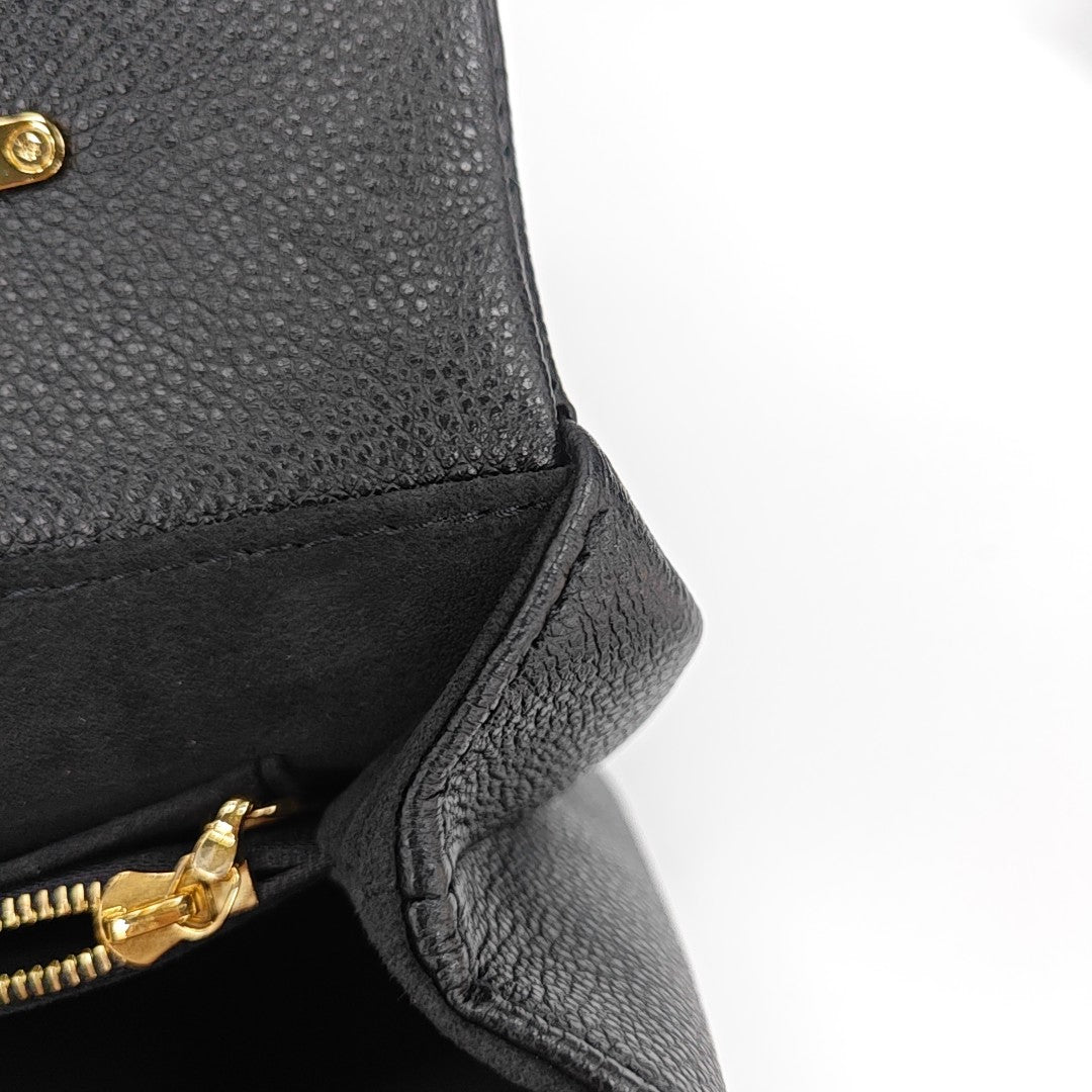 MADELEINE Monogram Calfskin Black