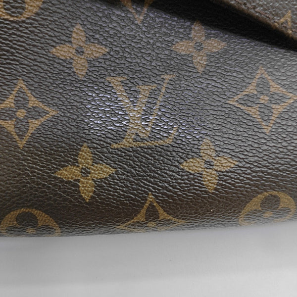FAVORITE MM Monogram Coated Canvas Brown