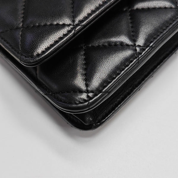 WOC Mini Lambskin Black