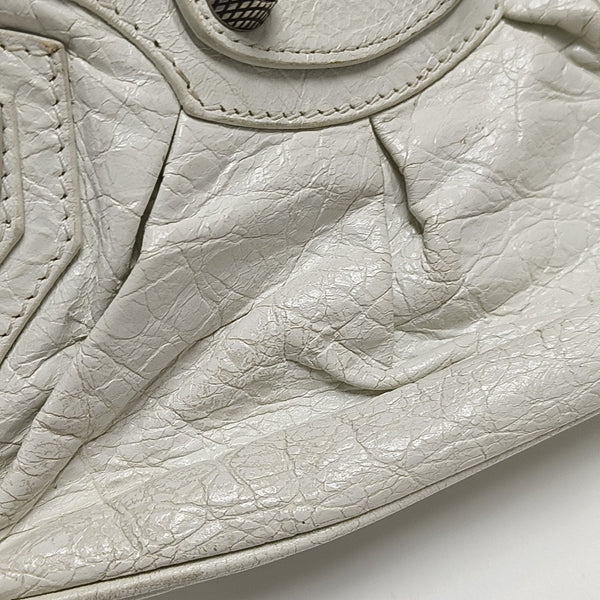 Le Cagole Mini Lambskin White