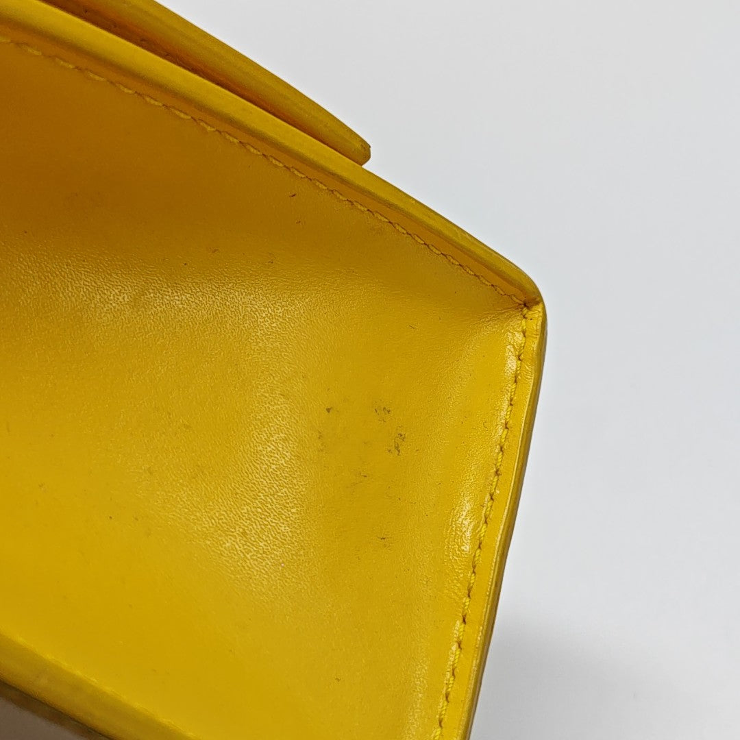 Hourglass XS Calfskin Yellow