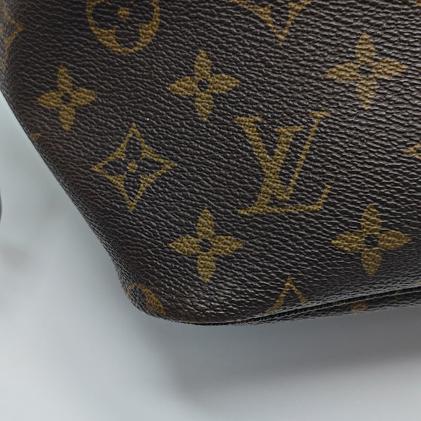 NEVERFULL GM Monogram Coated Canvas Brown