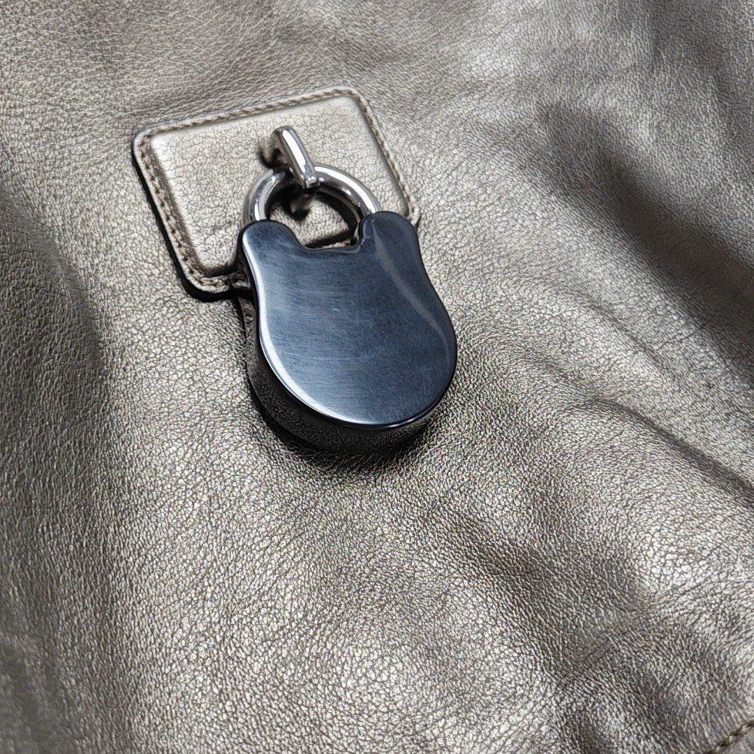 Calle Calfskin Gray