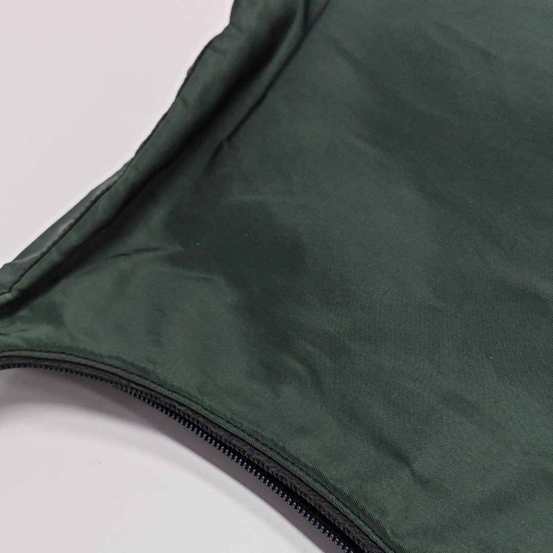 Nylon Shoulder Bag Green