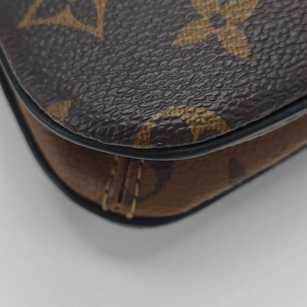 TWINNY Monogram Coated Canvas Brown