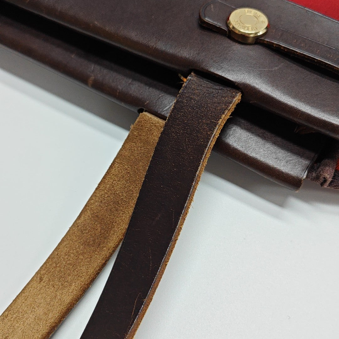 Herbag Cabas Small Canvas Red