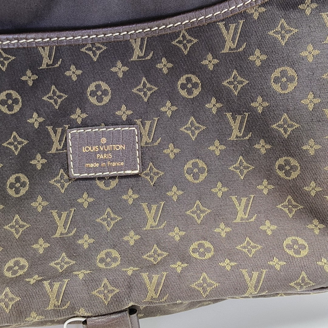 SAUMUR 28 Monogram Canvas Brown
