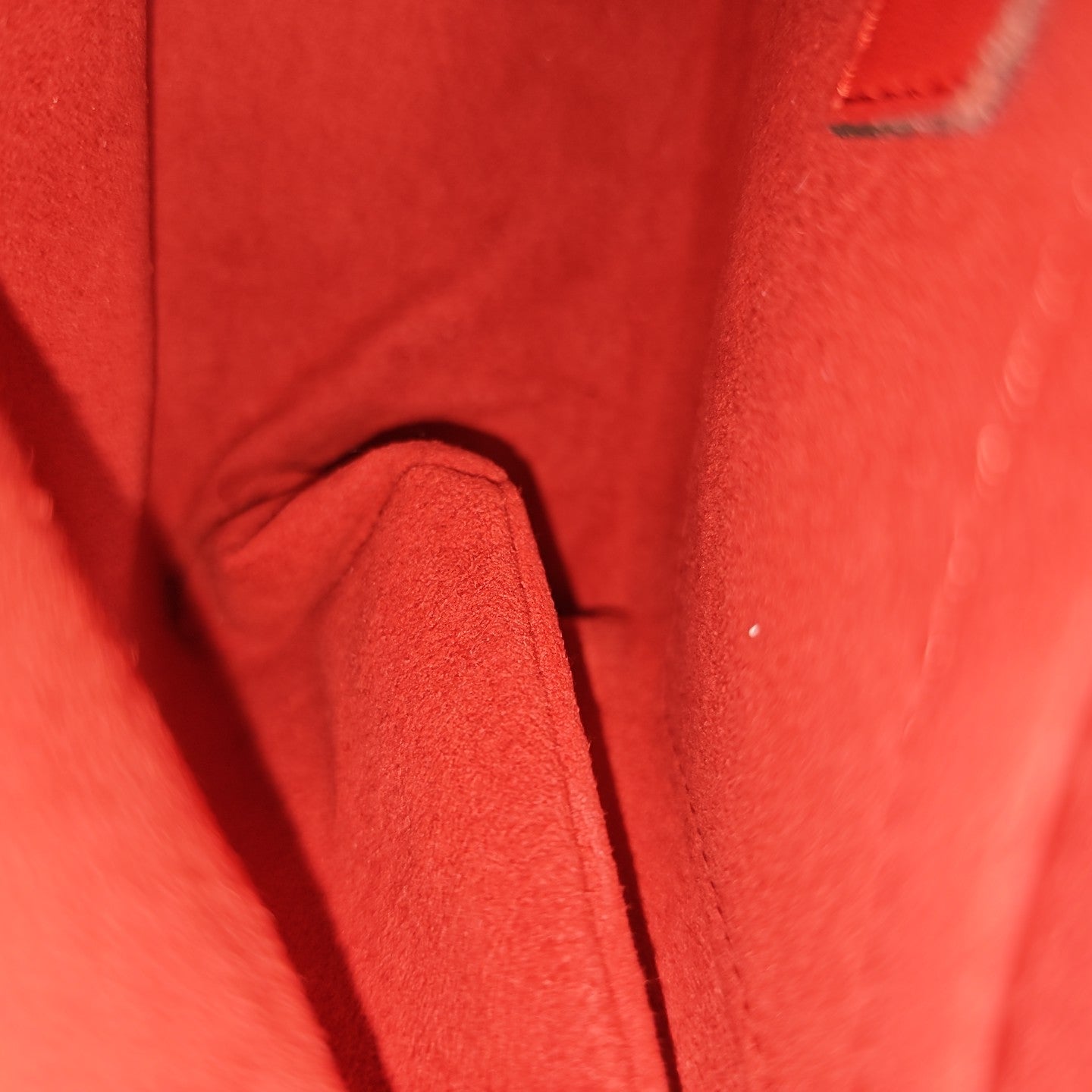 LOCKY BB Monogram Coated Canvas Red