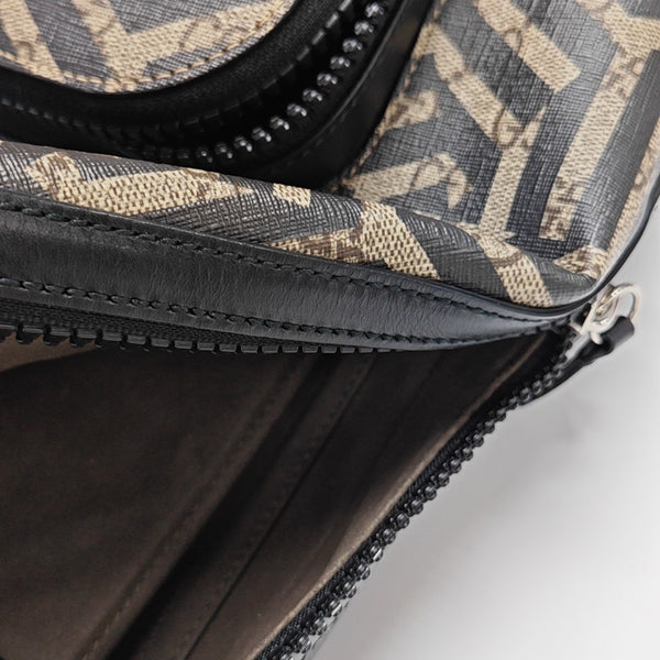 Monogram Coated Canvas Backpack Multicolor