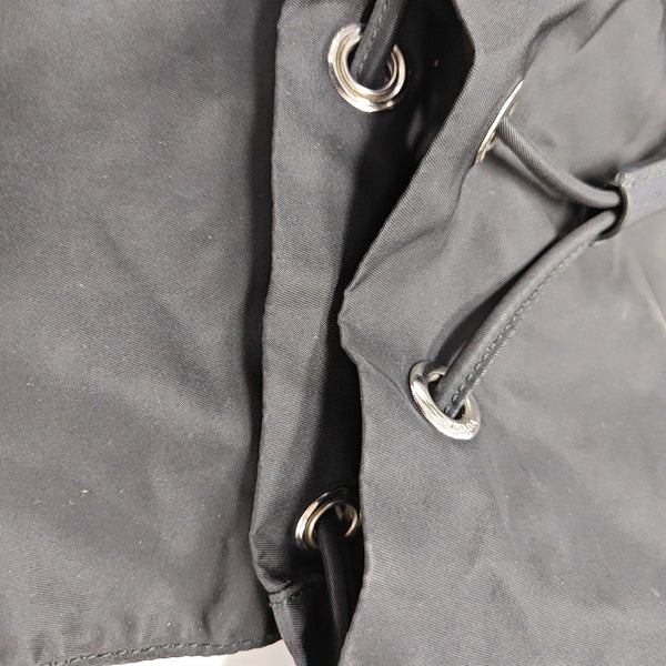 Nylon Backpack Black