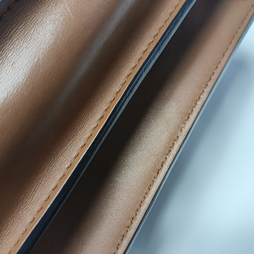 DAUPHINE Mini Coated Canvas Brown