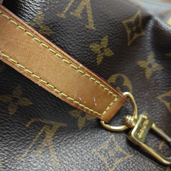 SPEEDY 30 Monogram Coated Canvas Brown