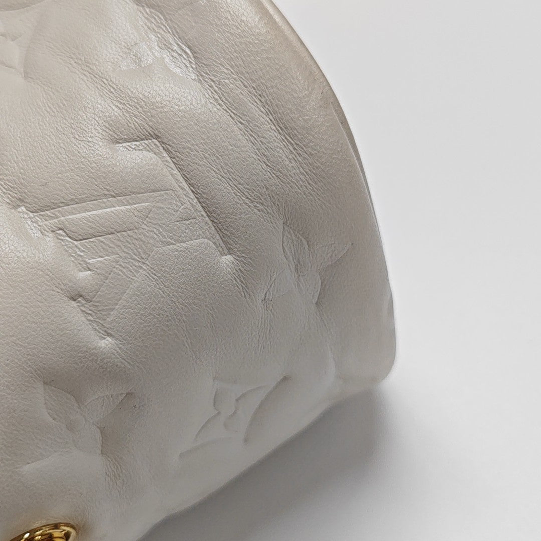 VANITY PM Monogram Lambskin White