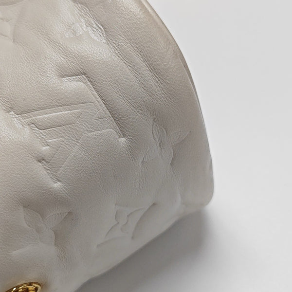 VANITY PM Monogram Lambskin White